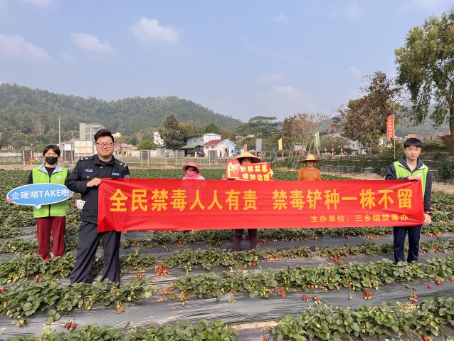 三鄉(xiāng)鎮(zhèn)開展“禁種鏟毒正當(dāng)時，禁毒宣傳不停歇”活動照片3.JPG